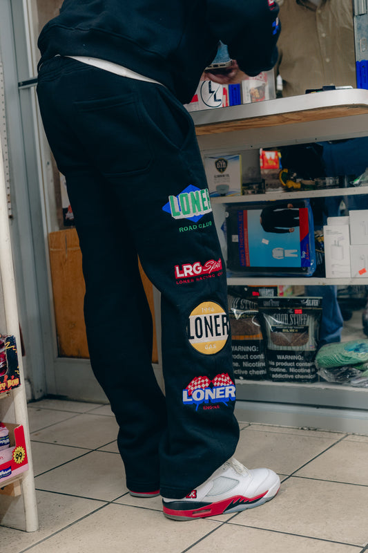 PATCHWORK SWEATSUIT