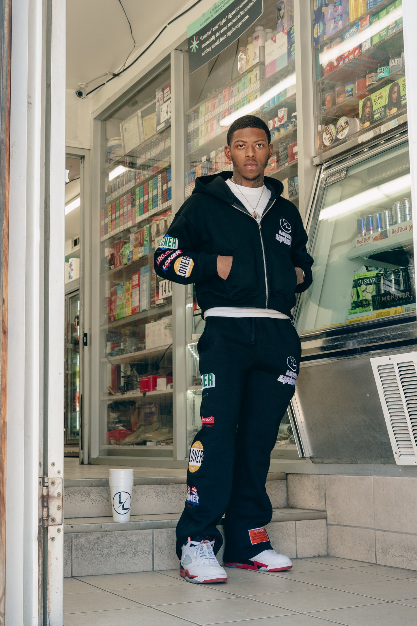 PATCHWORK SWEATSUIT