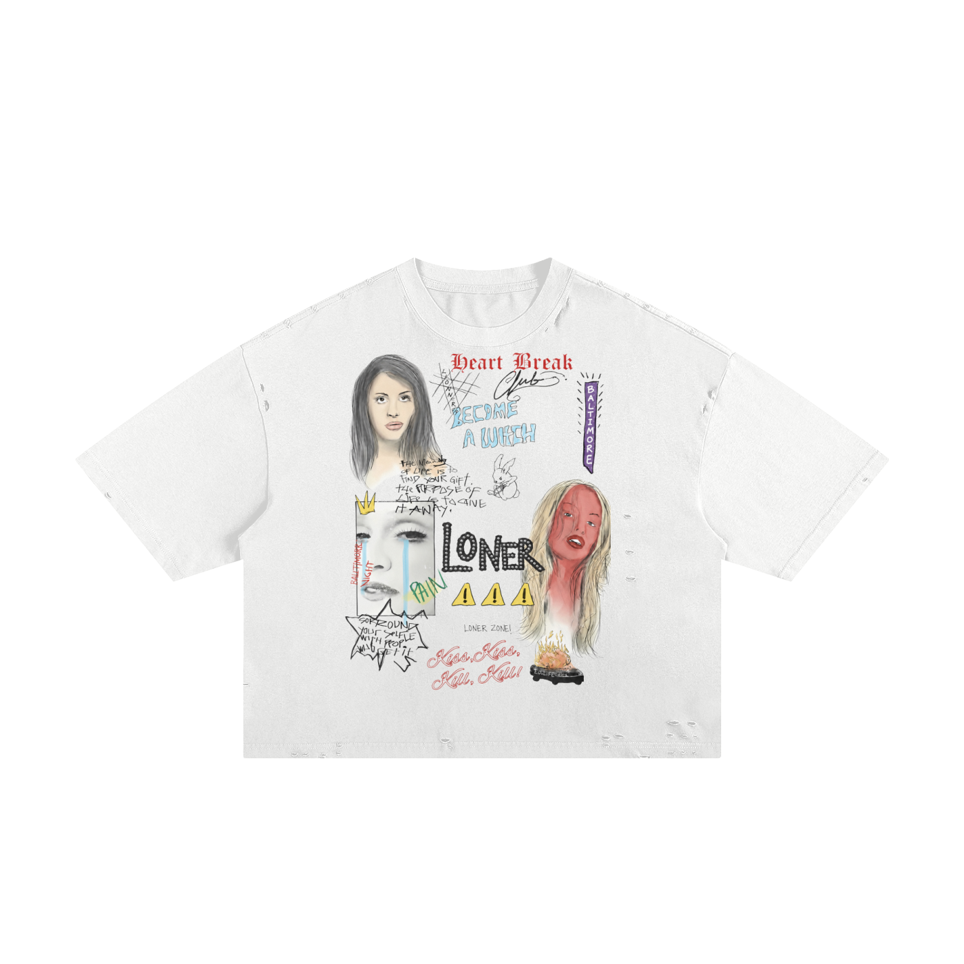 HEARTBREAK THERAPY TEE
